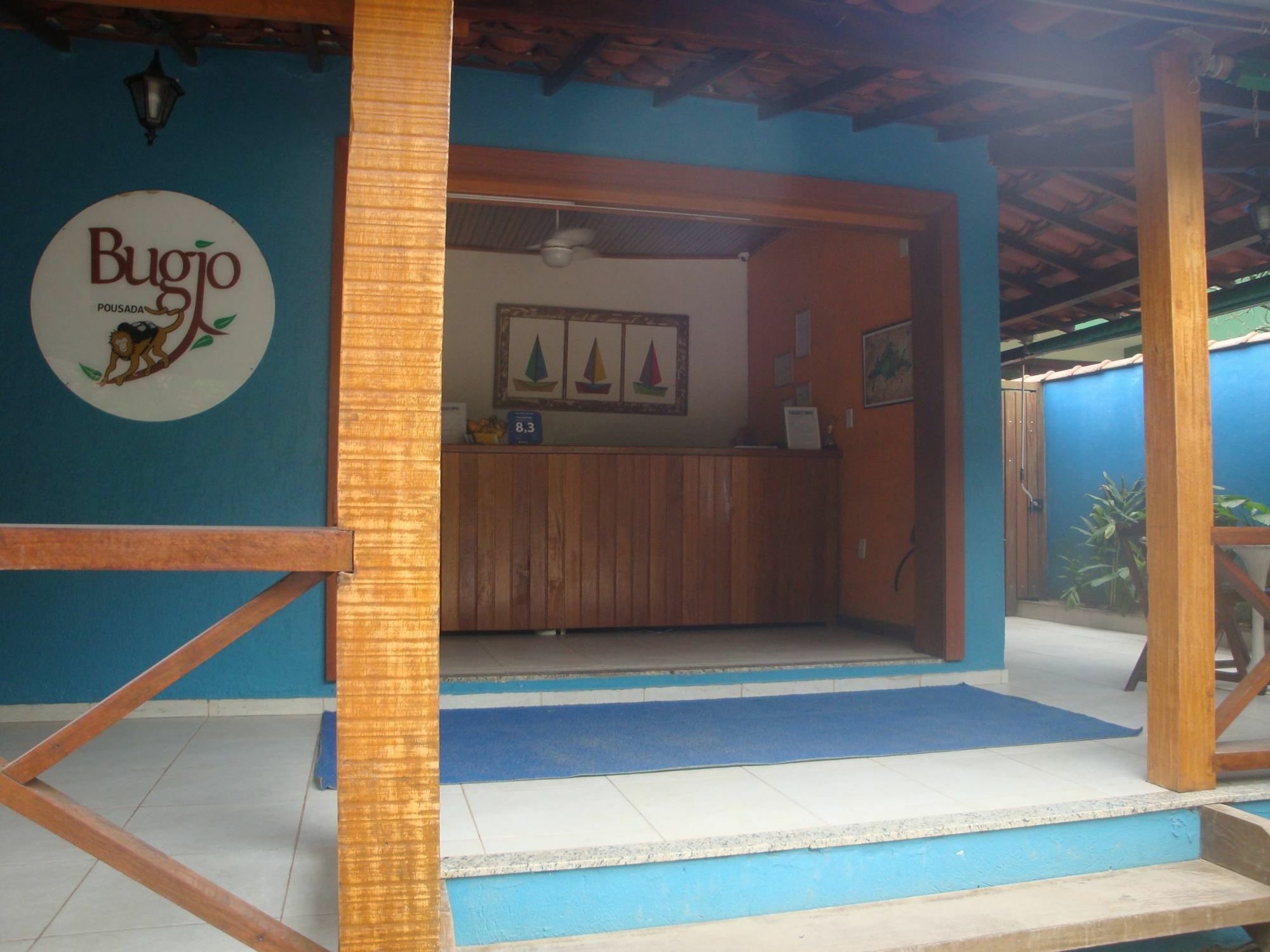 Pousada Bugio Vila do Abraao Luaran gambar